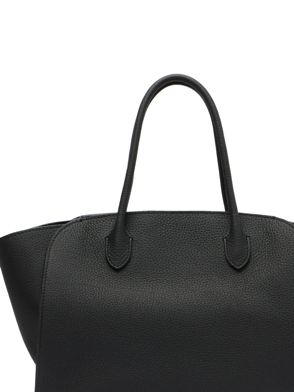 The Row Marlo 12 Tote Bag in Black, view 2