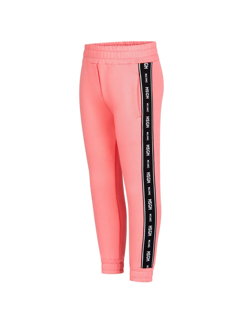 MSGM Kids Trainingsbroek met logoband Roze