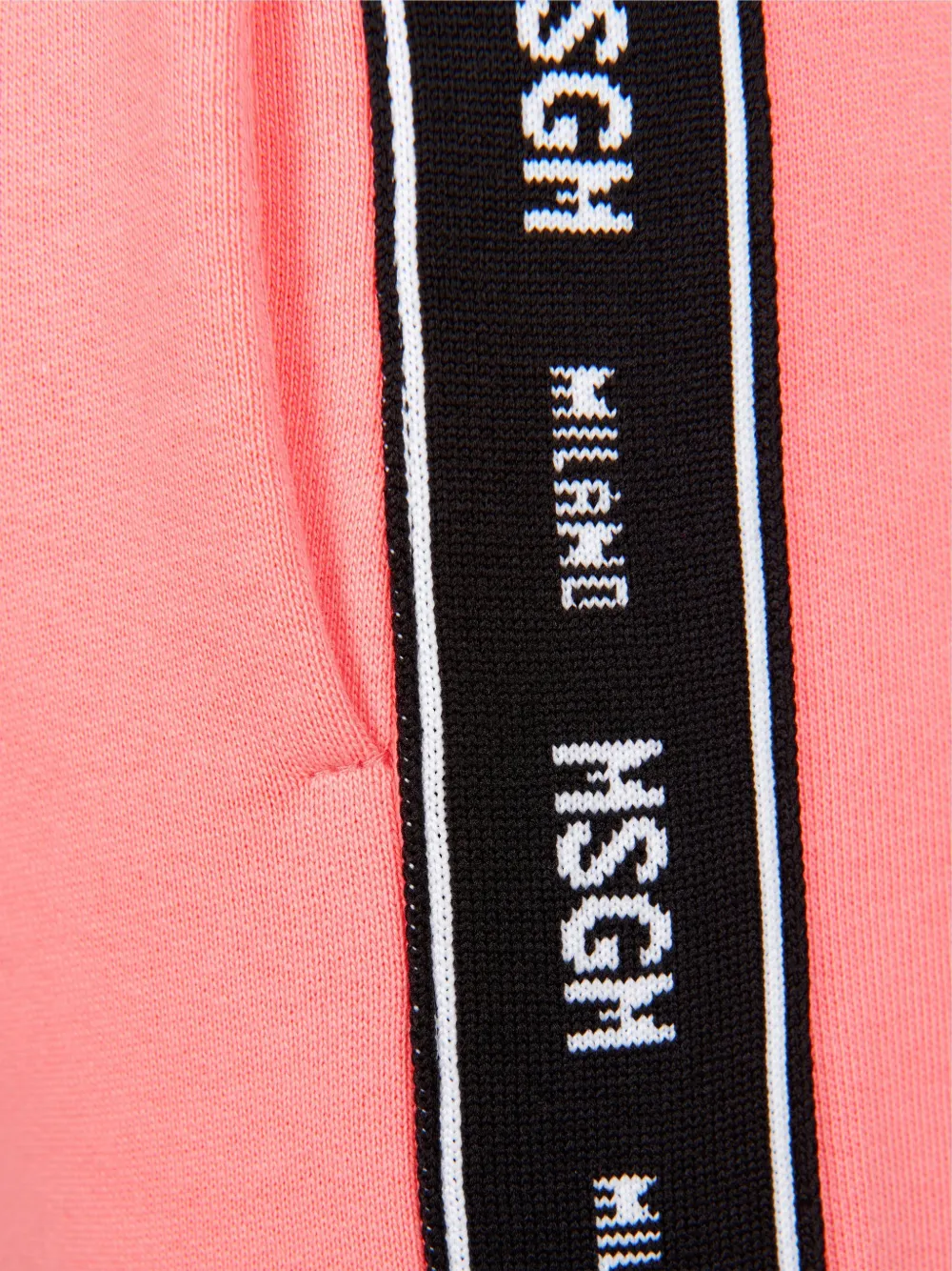 MSGM Kids Trainingsbroek met logoband Roze