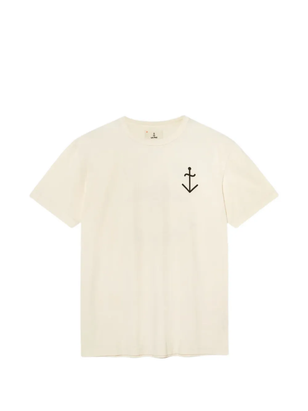 LA PAZ Guerreiro Porto graphic-print T-shirt - Toni neutri