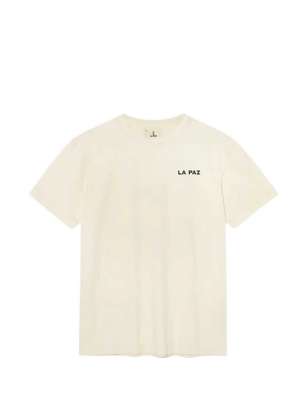 LA PAZ Guerreiro London logo-print T-shirt - Toni neutri