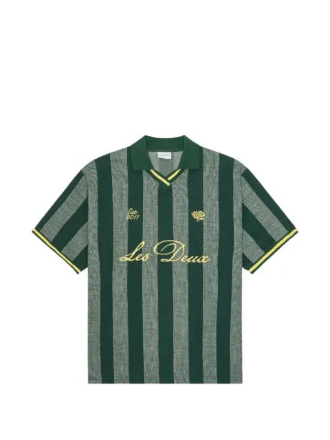 Les Deux stripe jacquard T-shirt