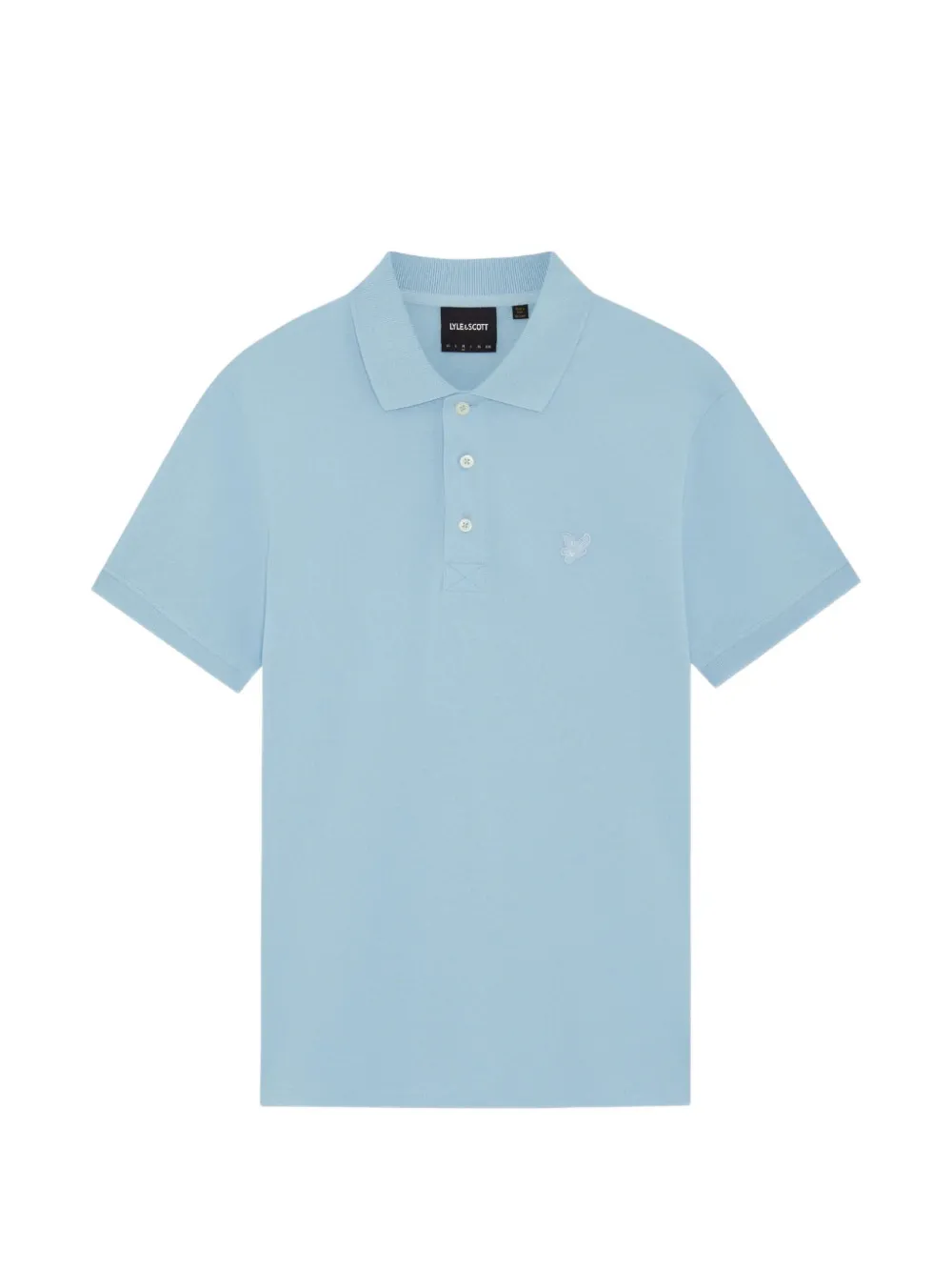 Lyle & Scott embroidered-logo polo shirt - Blu