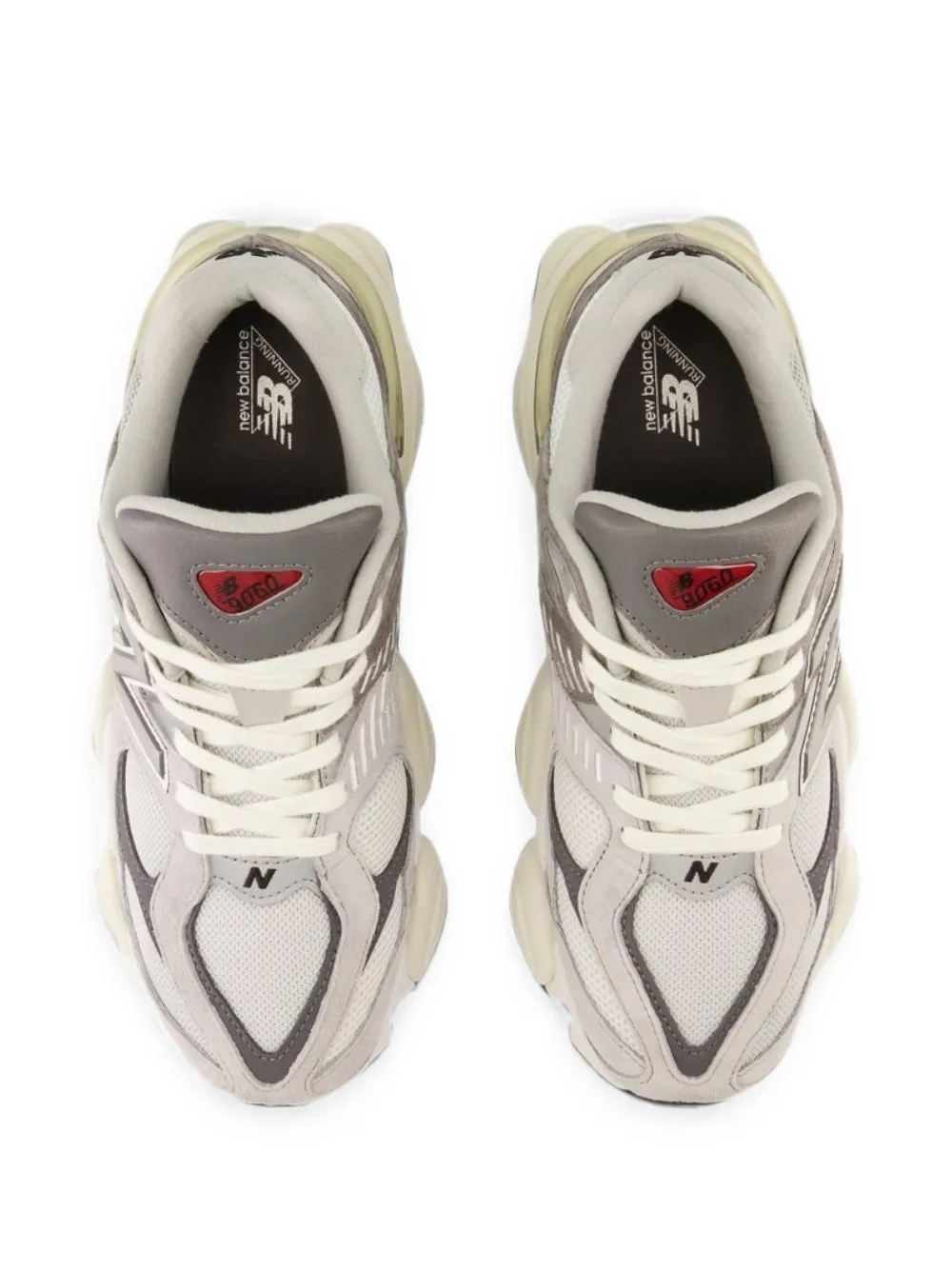 New Balance 9060 sneakers met mesh vlak Beige