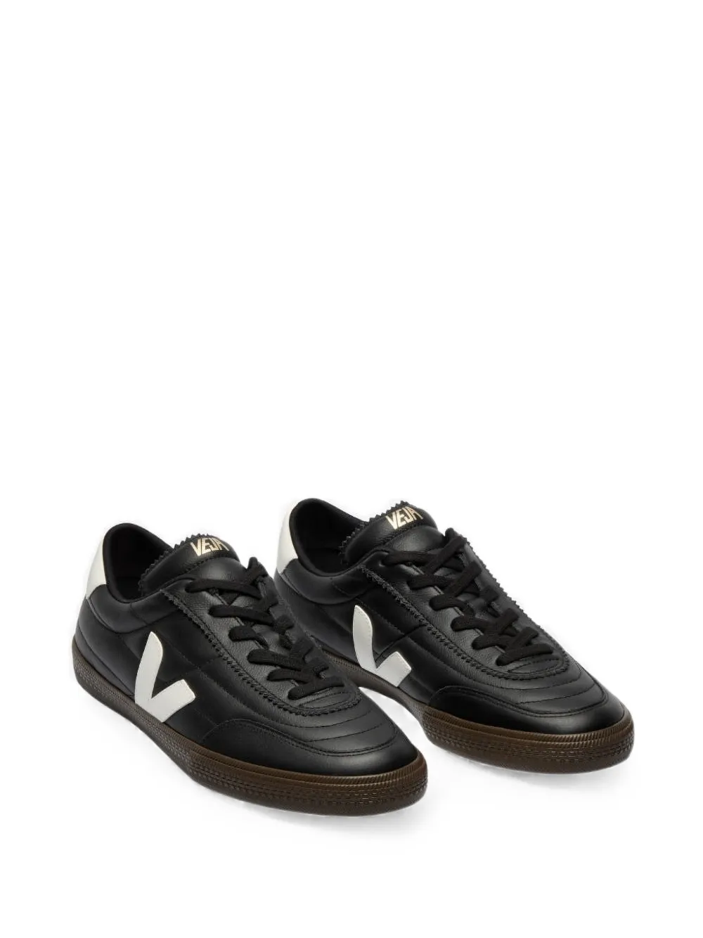 VEJA Panenka logo-patch sneakers Zwart