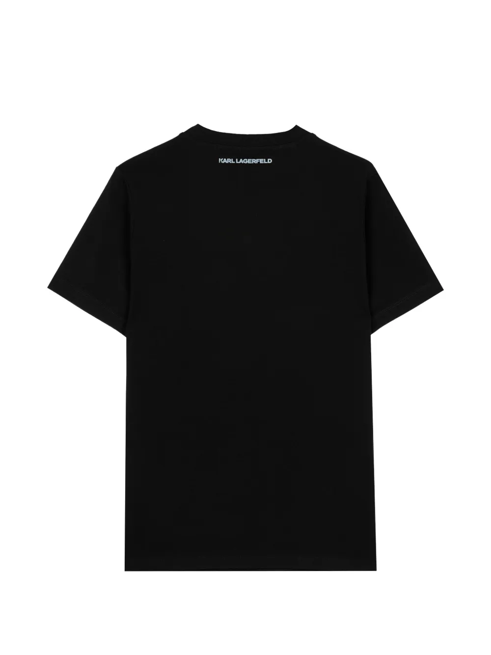 Karl Lagerfeld Ikonik T-shirt met patch Zwart