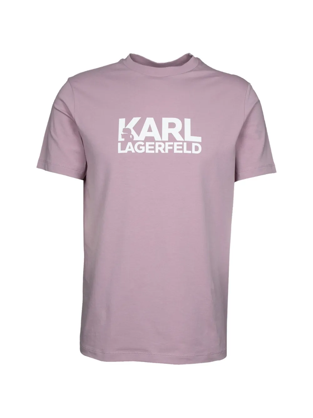 Karl Lagerfeld logo-print T-shirt - Rosa