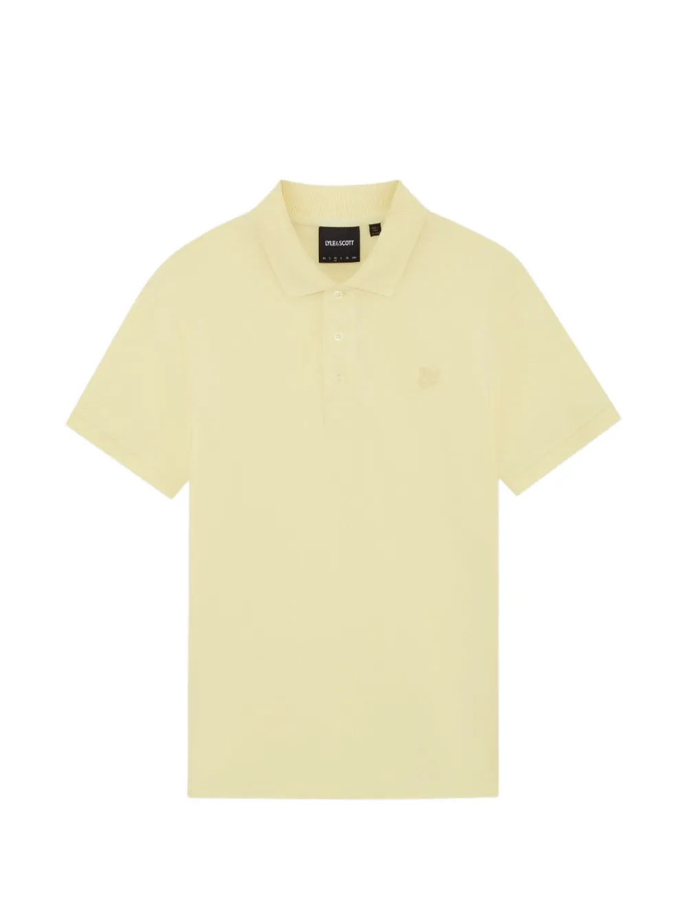 Lyle & Scott embroidered-logo polo shirt - Giallo