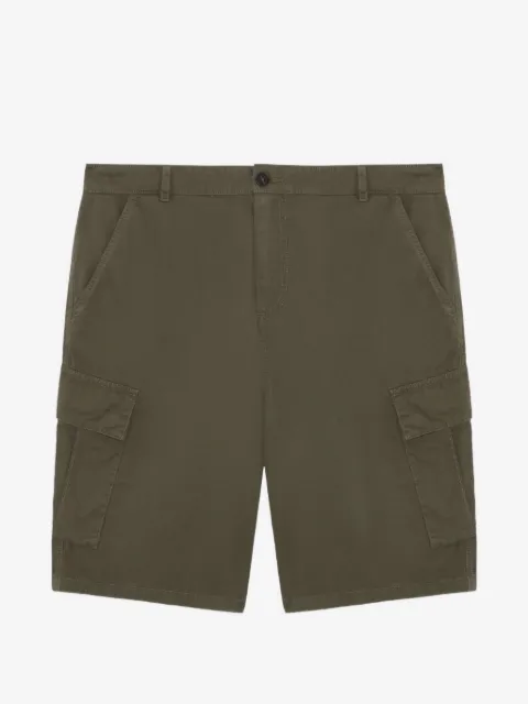 Lyle & Scott logo-embroidered cargo shorts