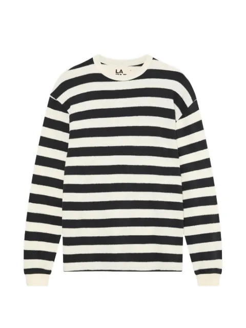 LA PAZ Feijó striped long-sleeve T-shirt