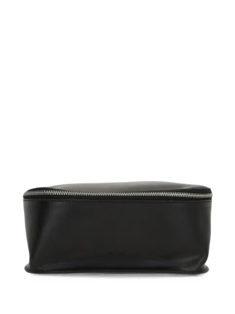 Rick Owens large leather wash bag