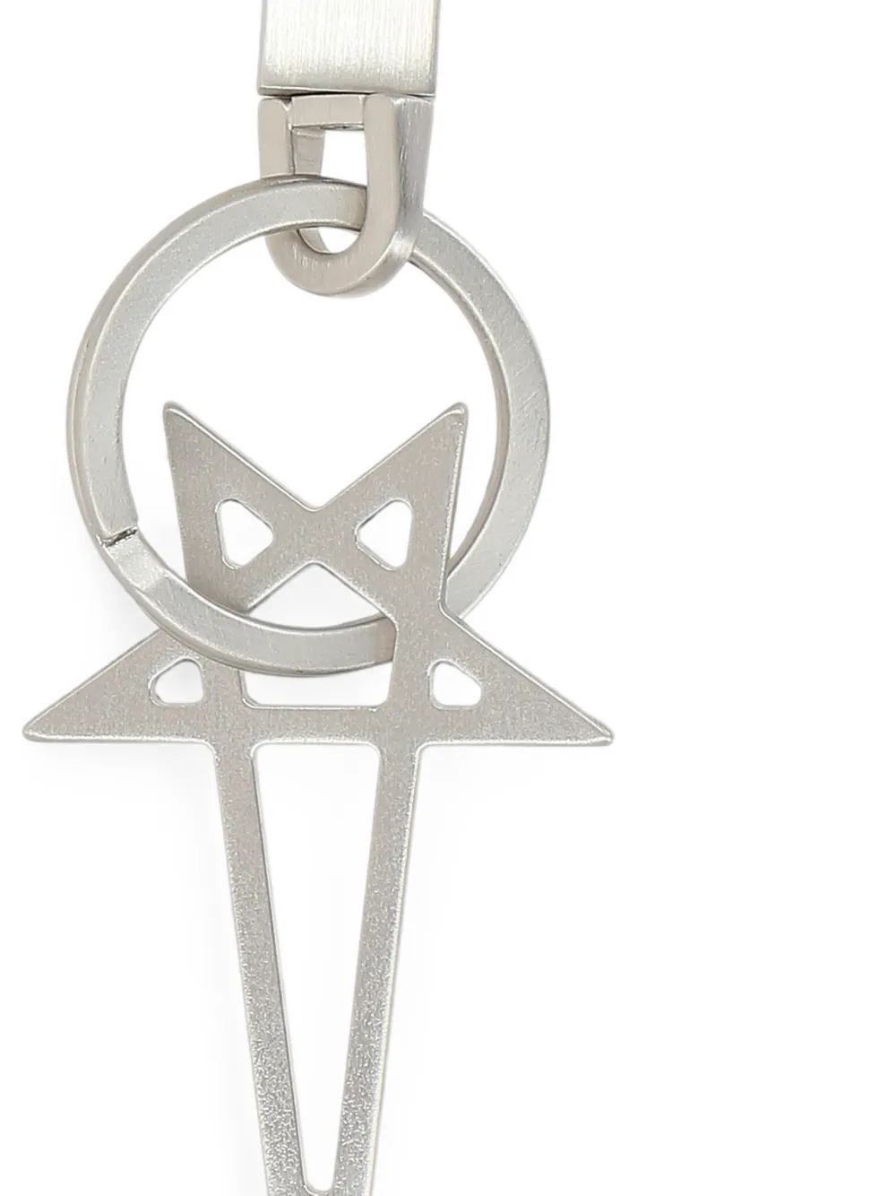 Rick Owens Sleutelhanger Zilver