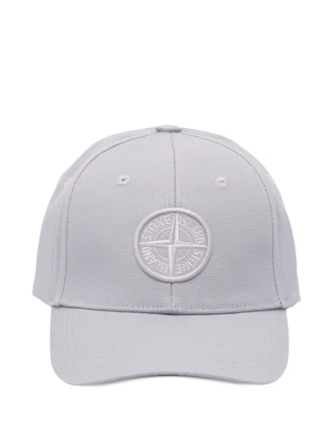 Stone Island gorra de béisbol con parche Compass
