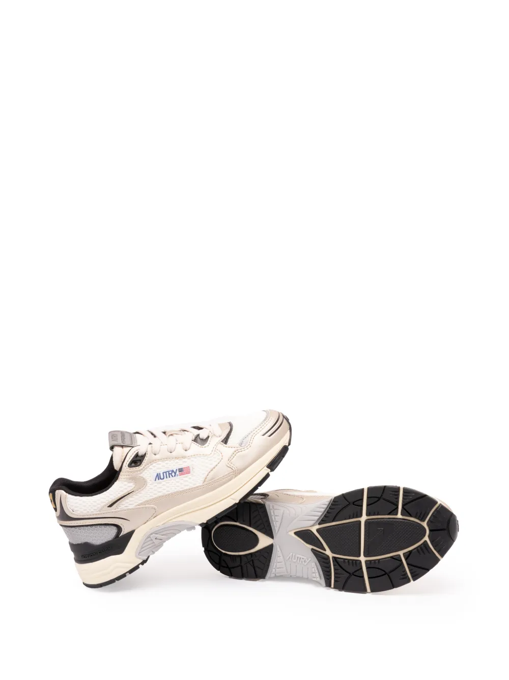 Autry Hyperway mesh-panel sneakers Wit