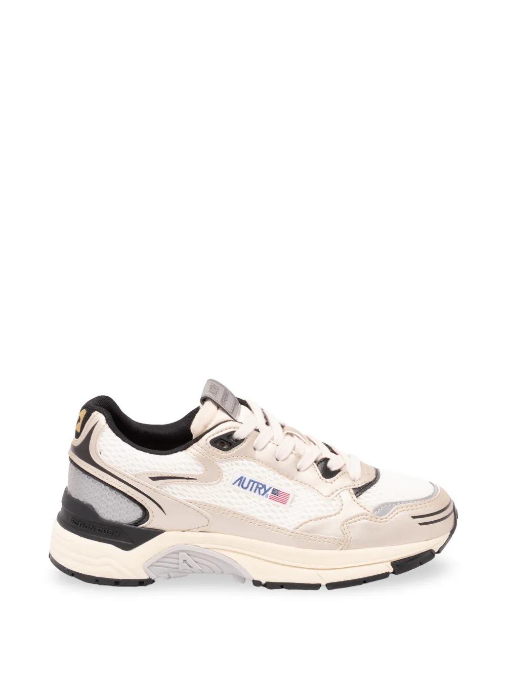 Autry Hyperway mesh-panel sneakers Wit