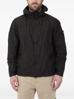 Stone Island Ghost Piece パーカーコート | ブラック | FARFETCH JP