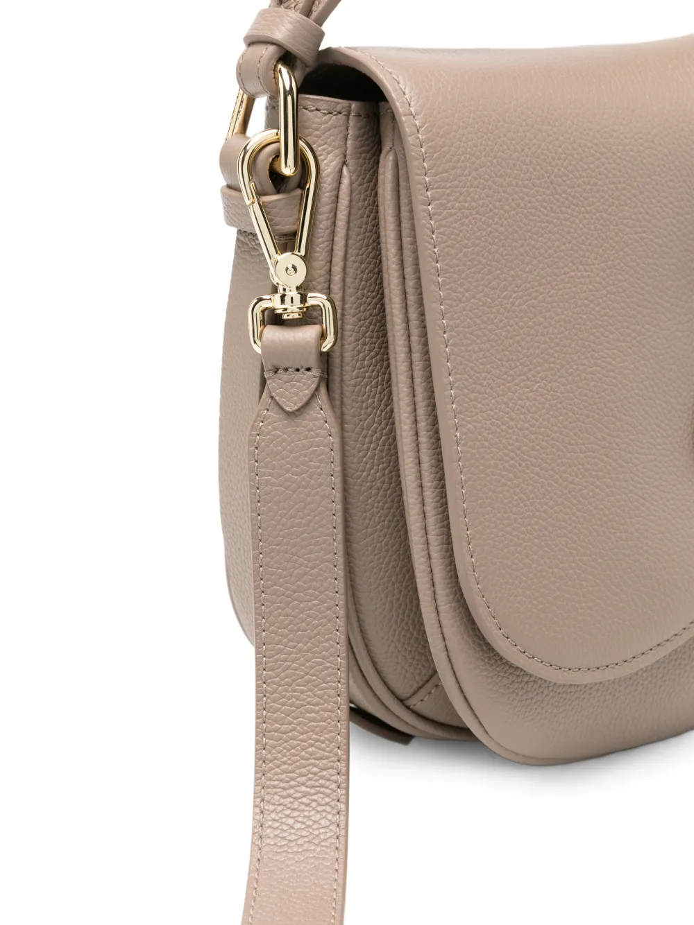 Coccinelle Medium Mavery schoudertas met textuur Beige