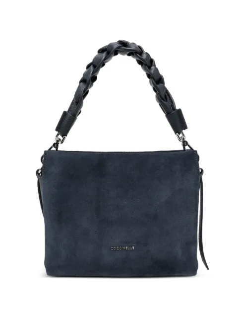 Coccinelle tote con asa trenzada