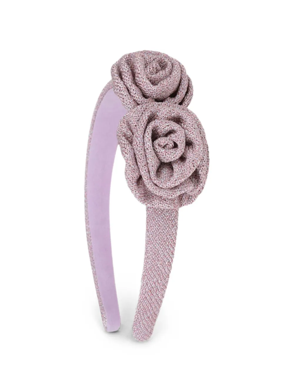 Missoni Kids flower-detail headband - Rosa