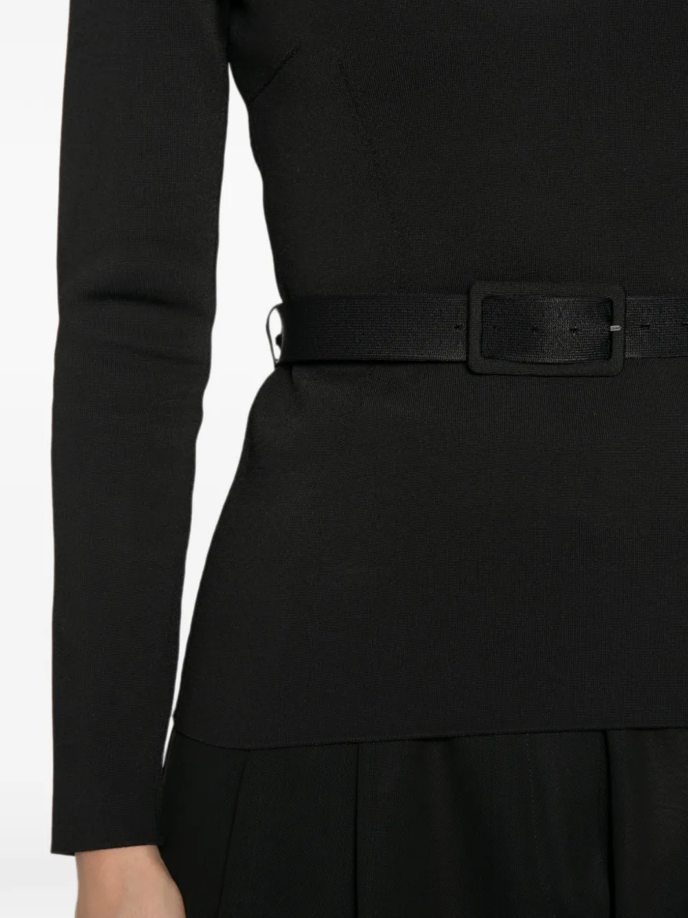 TOM FORD Trui met ceintuur en lange mouwen Zwart
