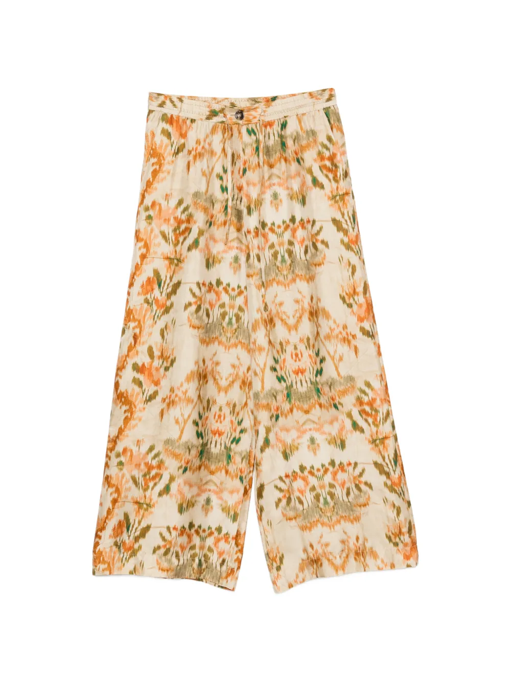 Pierre-Louis Mascia ikat-print drawstring-fastening palazzo pants