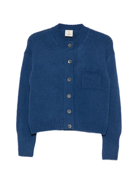 Incentive! Cashmere Erro chest-pocket button-up cardigan