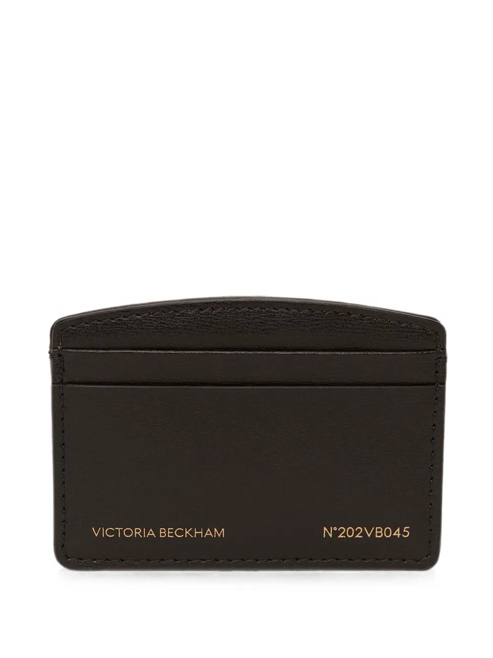 Victoria Beckham Victoria Leather Card Holder In Black
