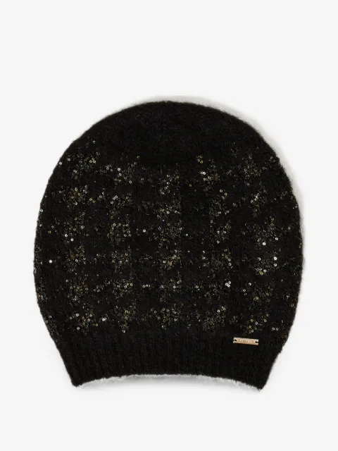 TWINSET jacquard-knit beanie hat