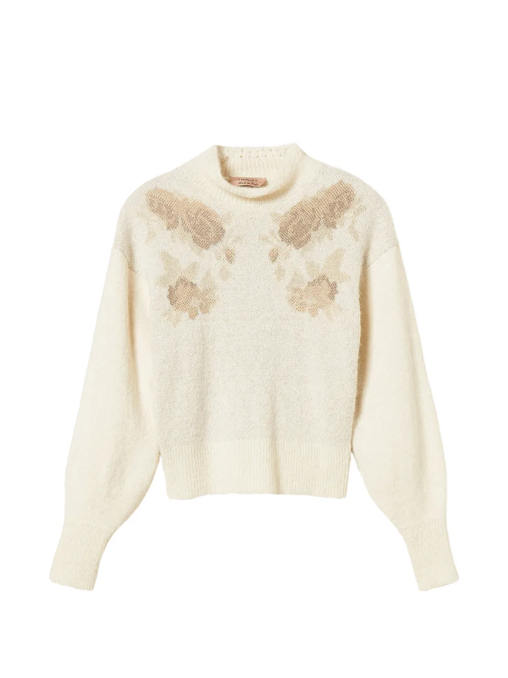 TWINSET jacquard alpaca-blend jumper