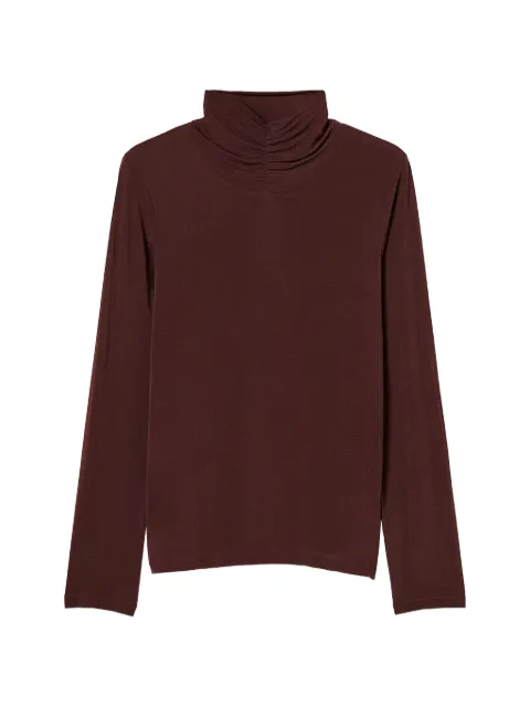 TWINSET turtleneck top with draping