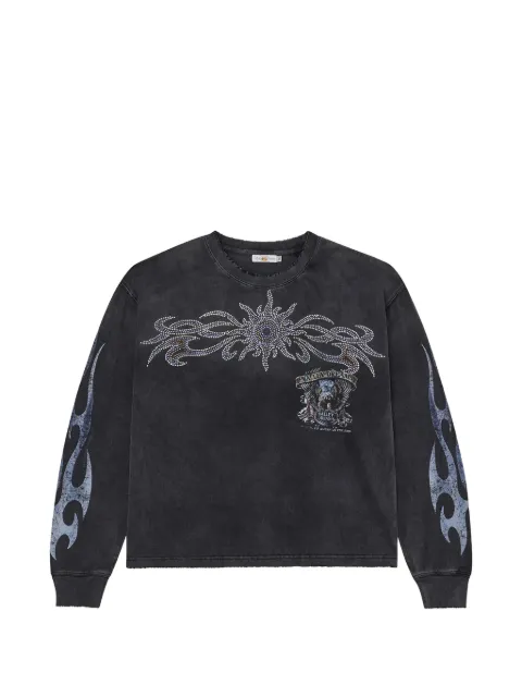 Vale Valley Bling long-sleeve graphic-print T-shirt