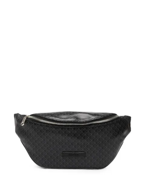 Calvin Klein riñonera con placa del logo
