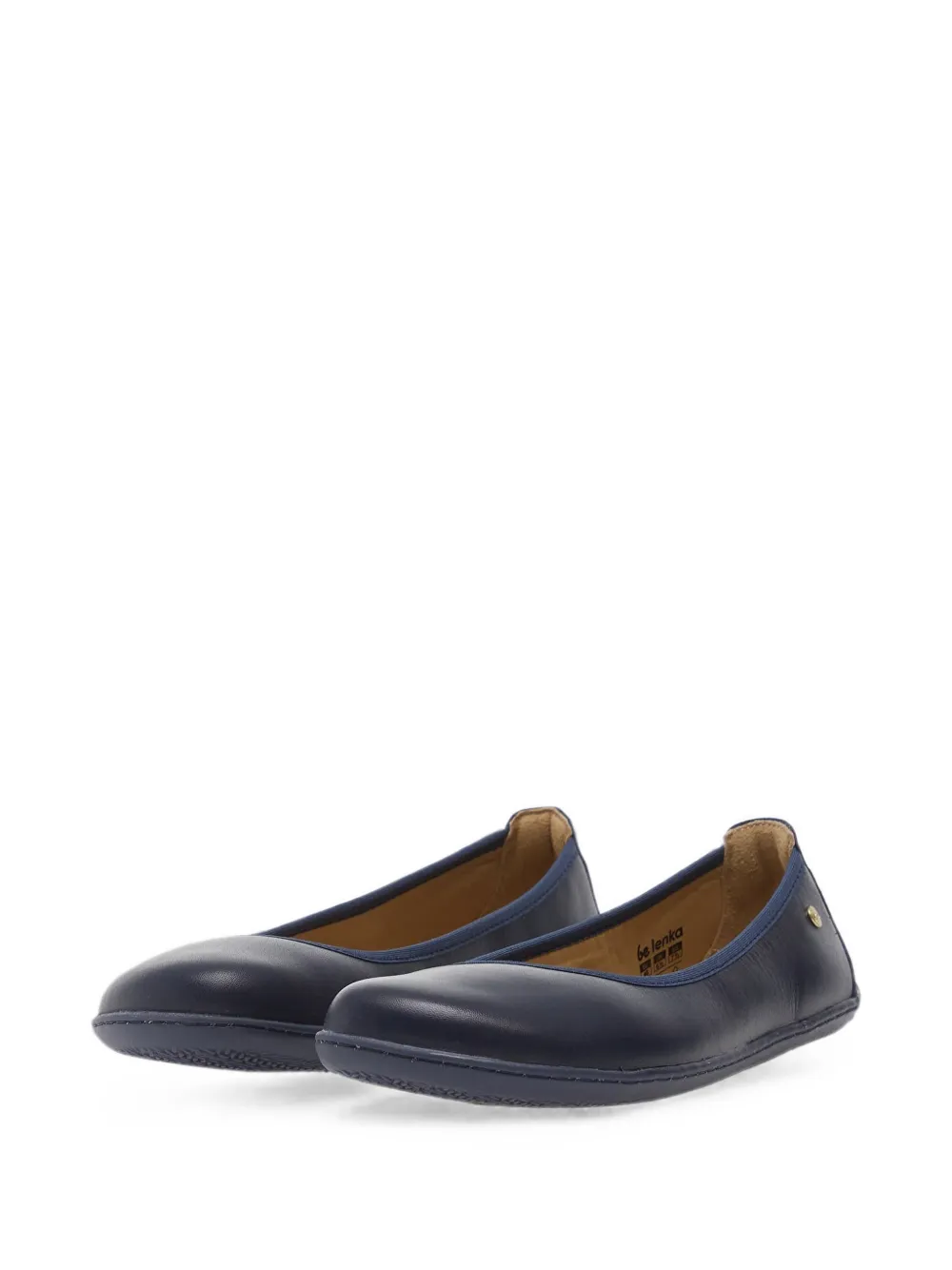 Be Lenka leather ballet flats Blauw