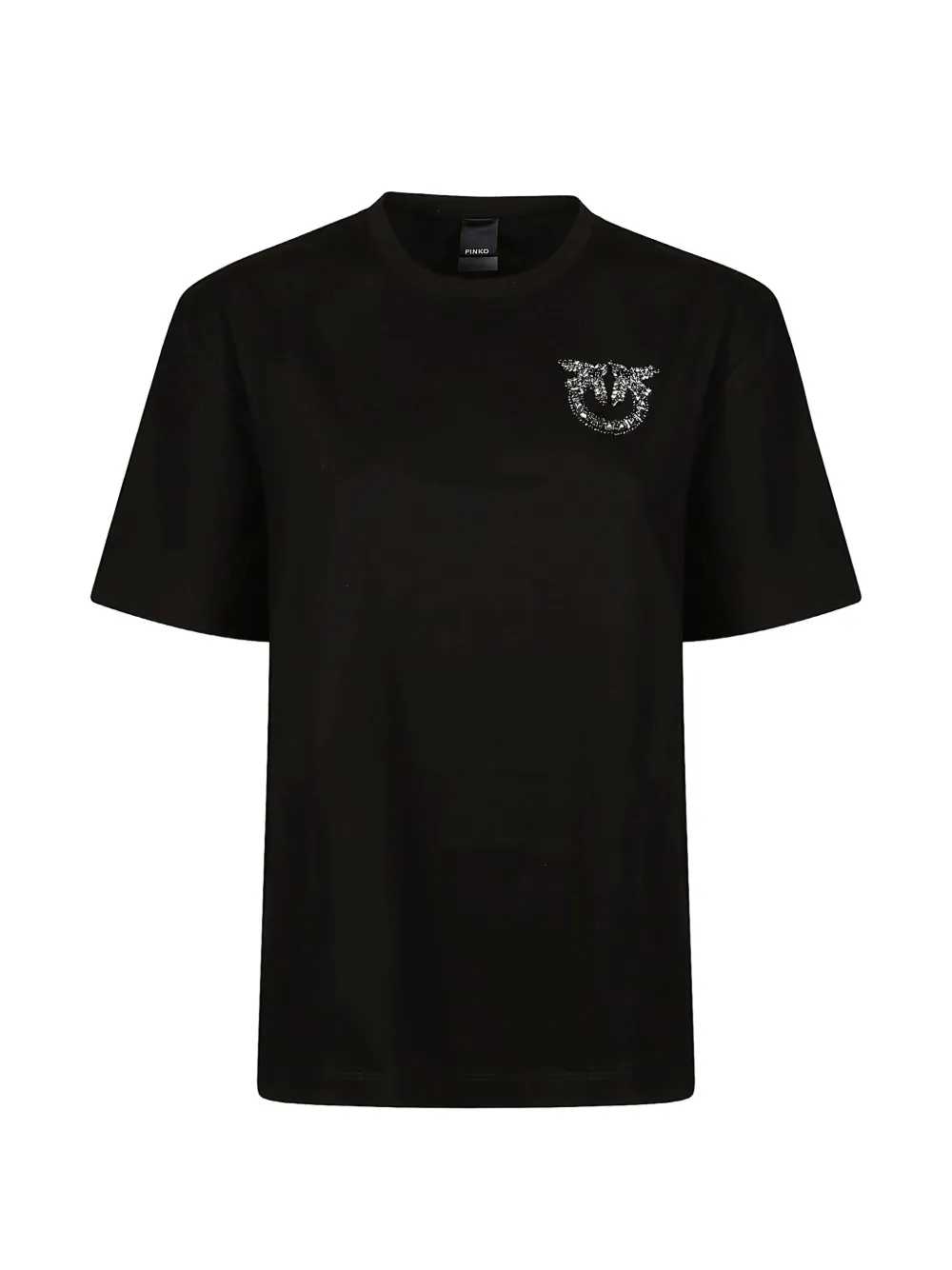 PINKO Love Birds T-shirt - Nero
