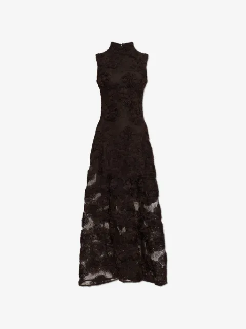 ROTATE BIRGER CHRISTENSEN Trägerkleid mit Blumenmotiv