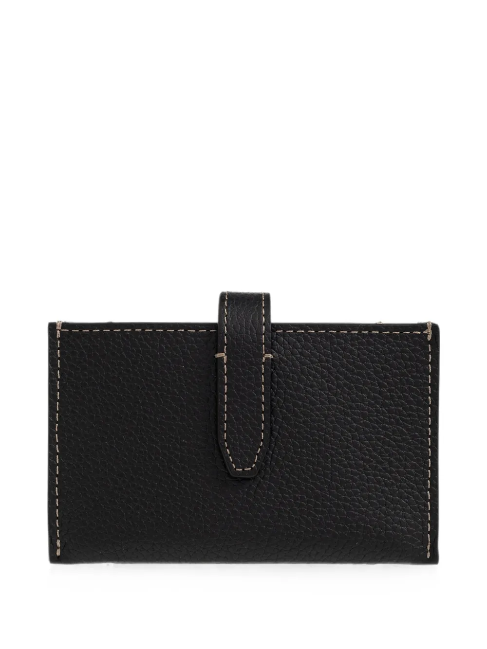 Tod's T Timeless portemonnee van bewerkt leer Zwart