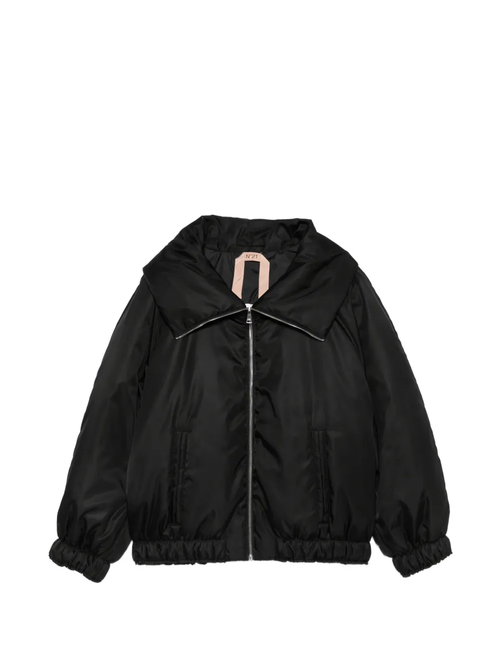 Nº21 puffer jacket - Schwarz