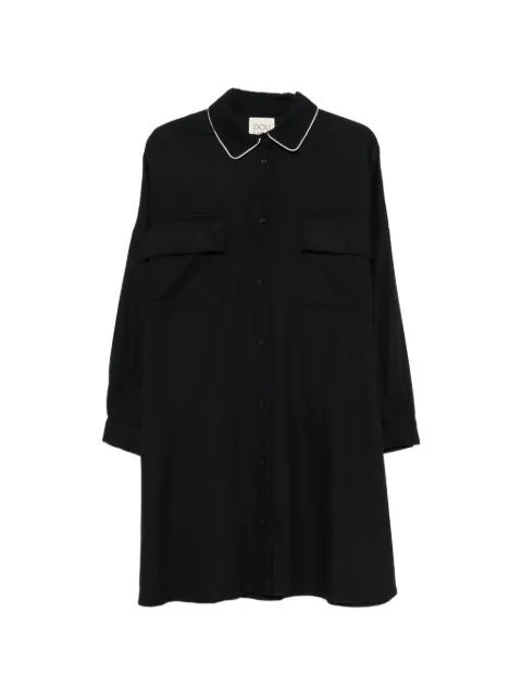 Douuod Kids vestido manga larga con botones