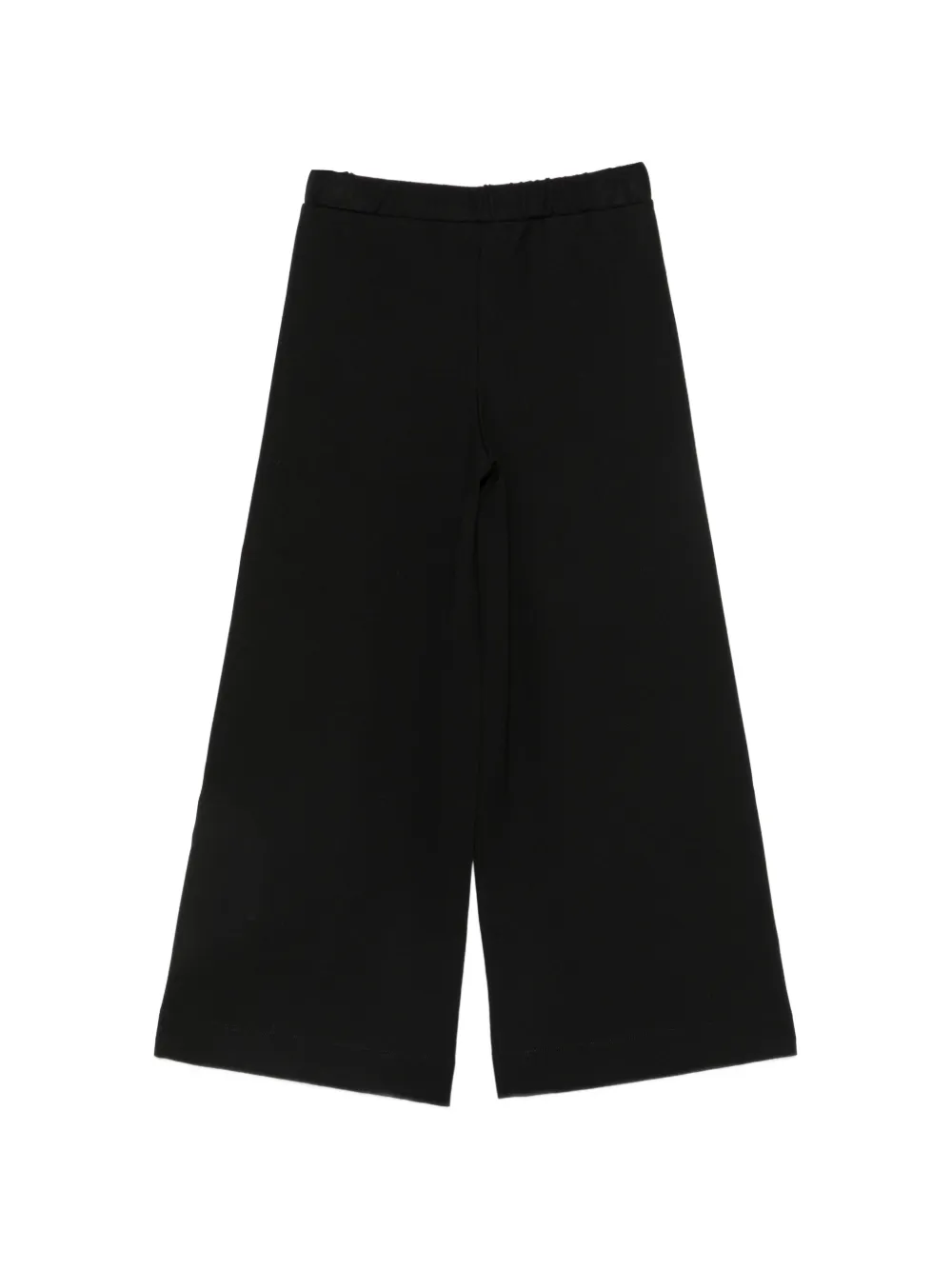 TWINSET Kids Broek met wijde pijpen Zwart