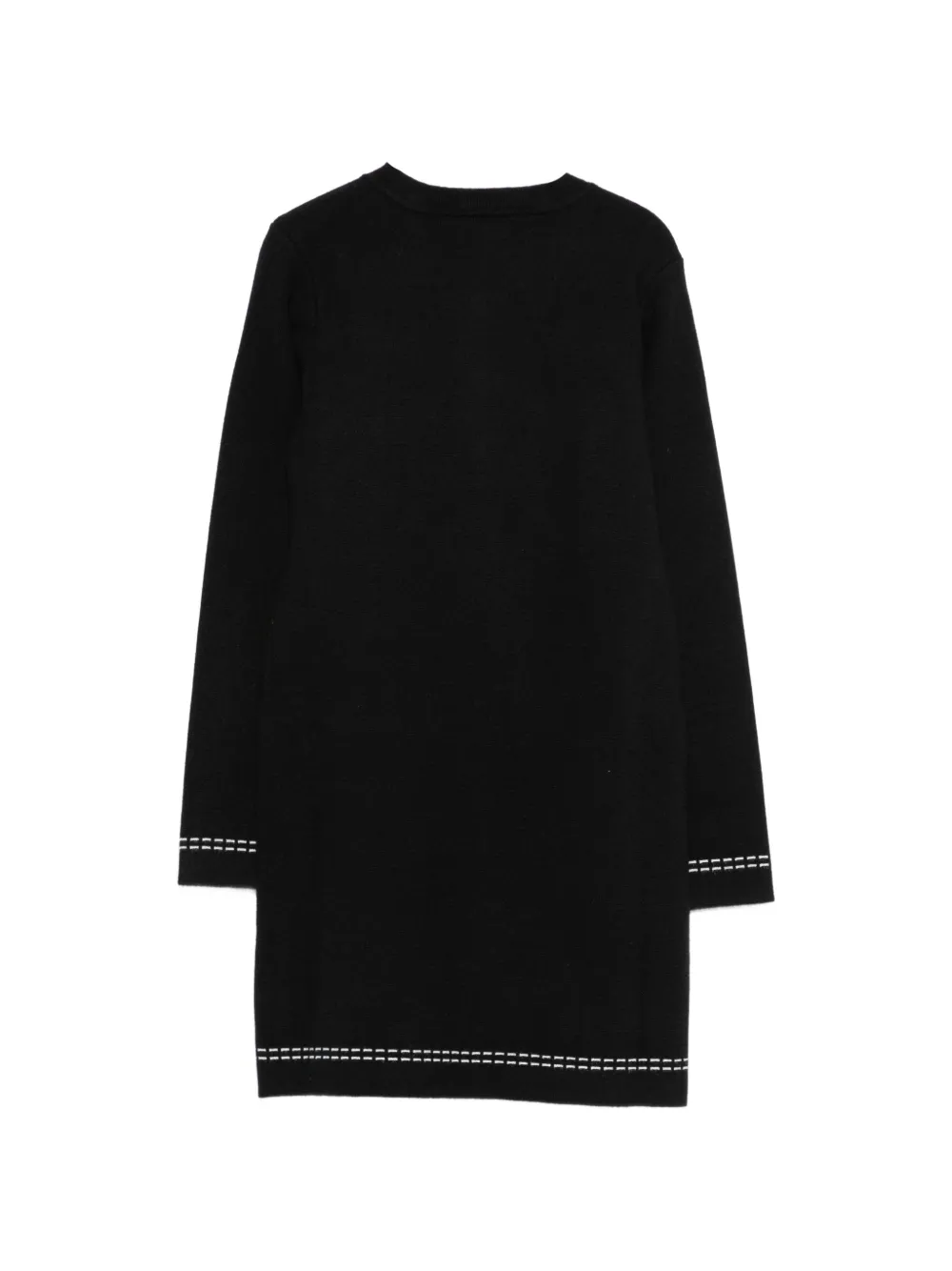 TWINSET Kids Gebreide jurk Zwart