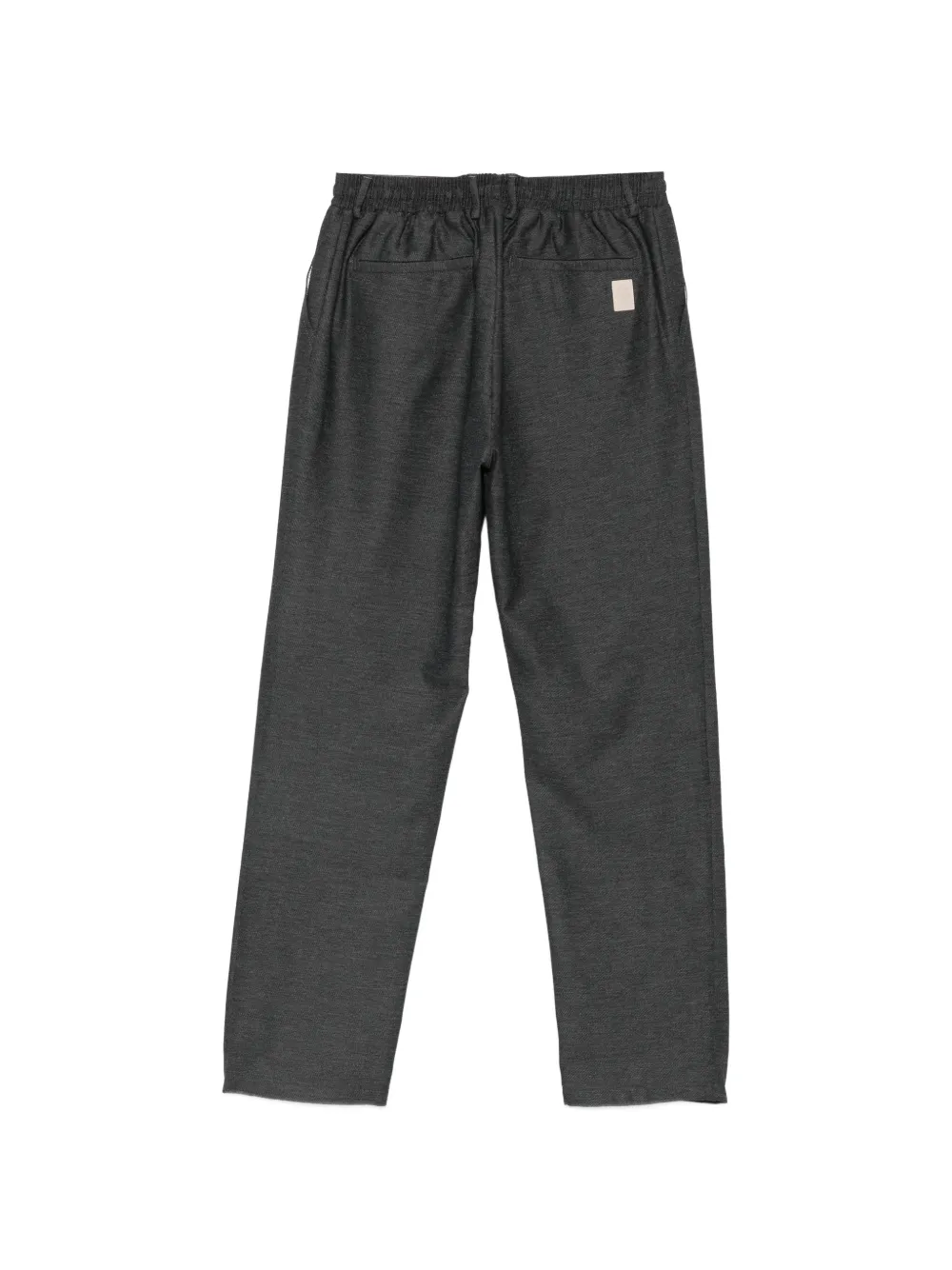 Eleventy Kids Broek met elastische taille en trekkoord Grijs