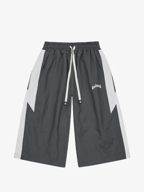 GODSPEED Anvil 3QTR side-stripe shorts