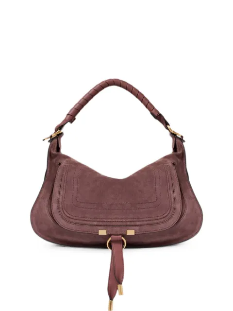 Chloé bolsa Marcie pequeña de gamuza