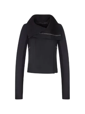 Rick Owens ショールカラージャケット | ブラック | FARFETCH JP