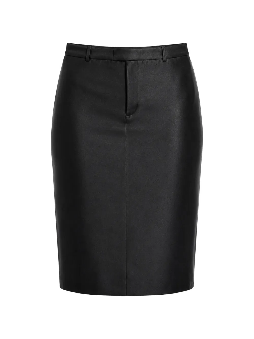 Gucci silk faille-finish skirt - Schwarz