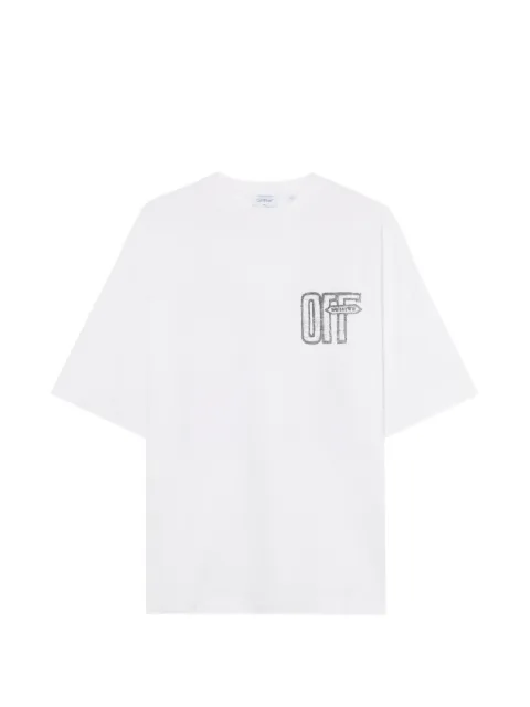 Off-White Motion Arrow skate short-sleeve T-shirt