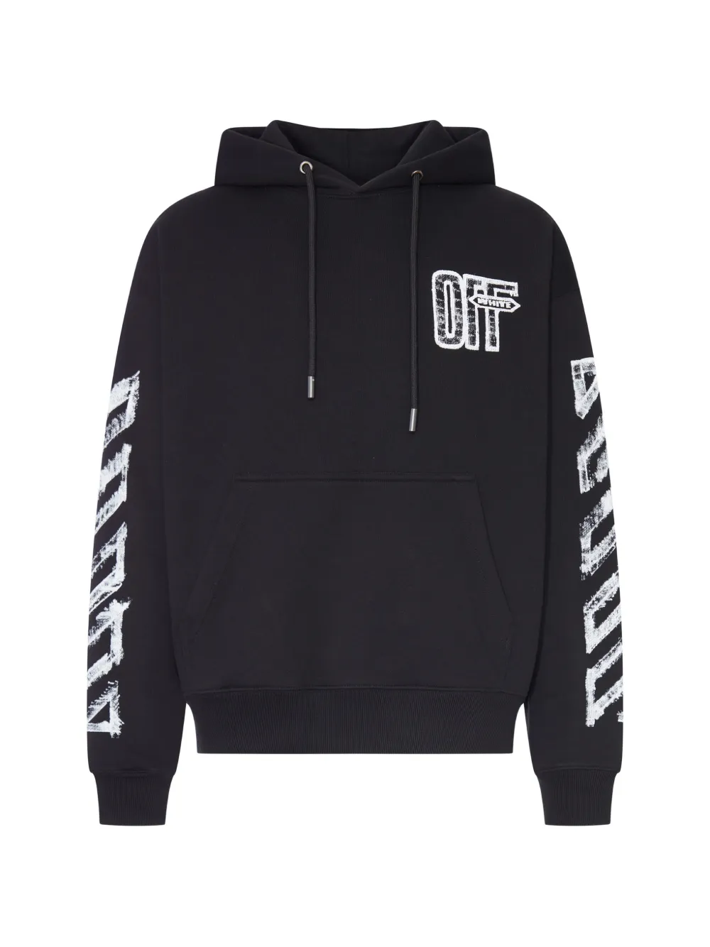 Off-White graphic-print hoodie - Nero