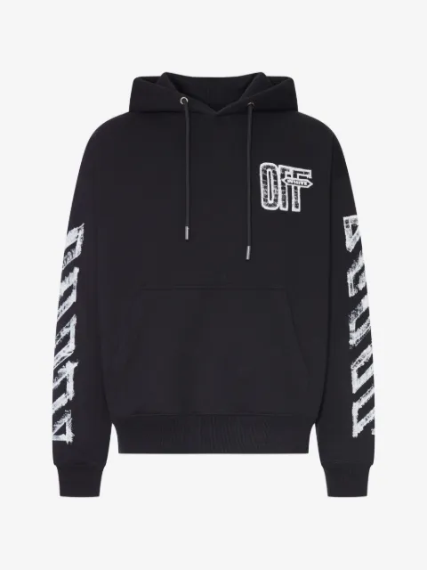 Off-White hoodie con estampado gráfico