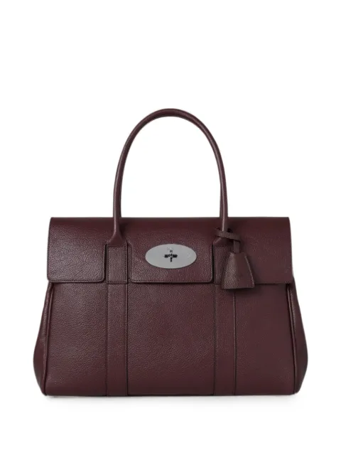 Mulberry Bayswater grained leather tote bag