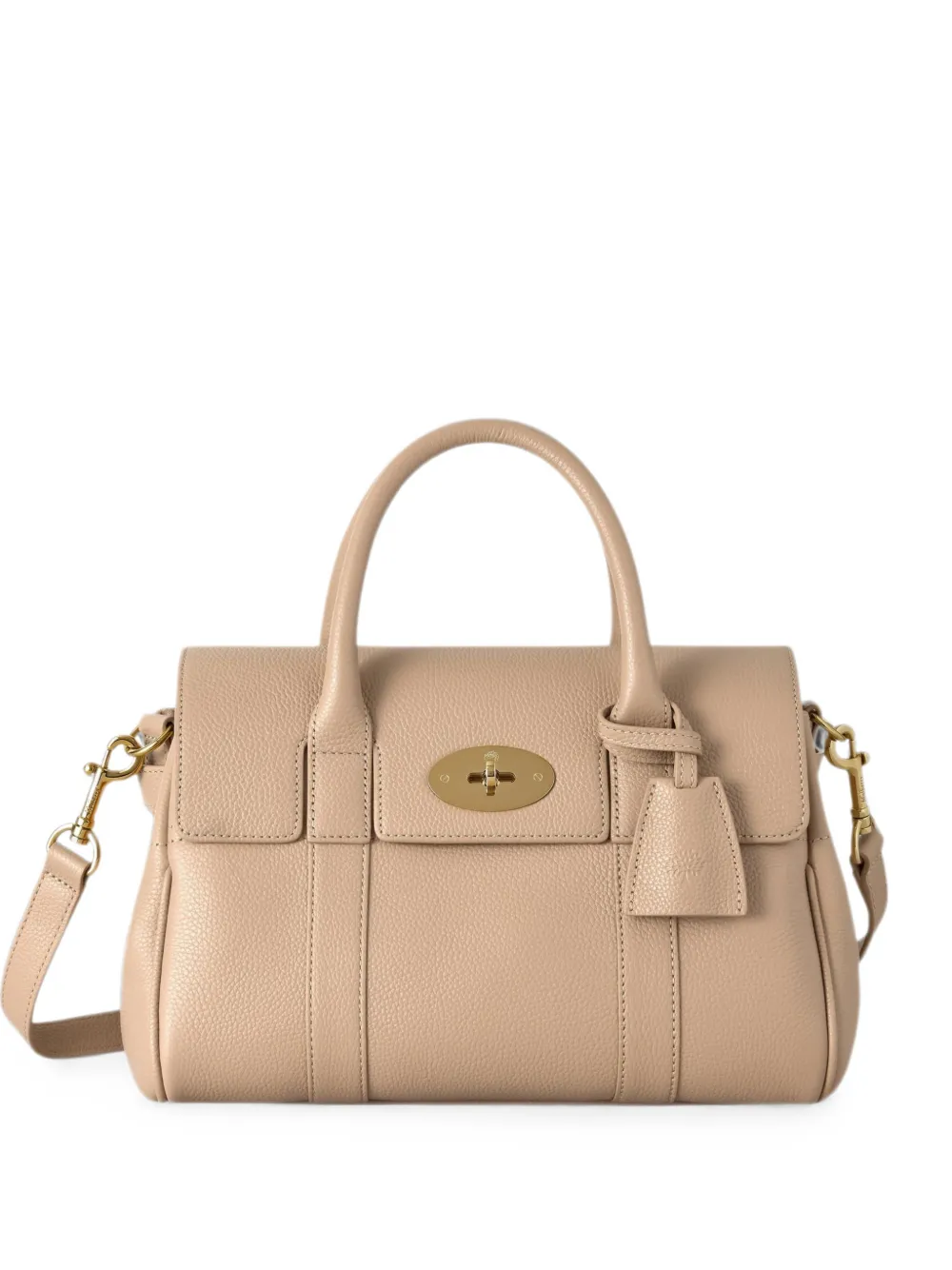 Mulberry Bayswater leather satchel bag - Neutrals